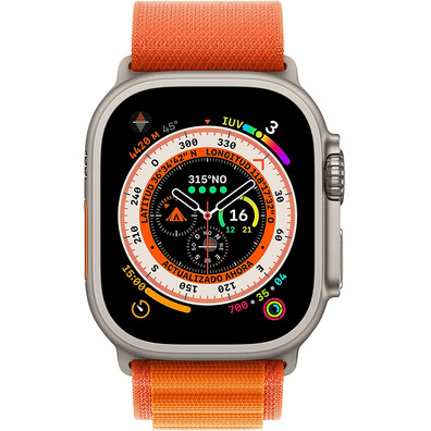 Apple Watch Ultra GPS/Cell 49mm Titanio Naranja M