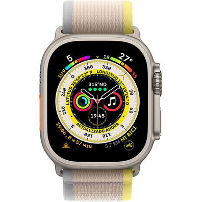 Apple Watch Ultra GPS/Cellular 49mm Amarilla/Beis M/L