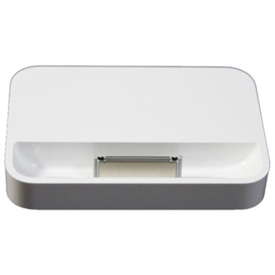 Base Dock iPhone 3G/3GS/4G/4GS Blanca