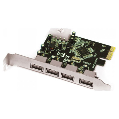 Adaptador PCI-E 4 Puerto USB 3.0 - Alto Rendimiento