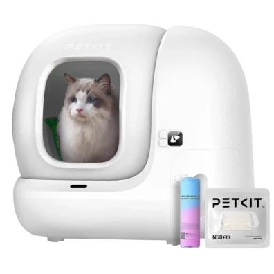 Arenero Automático PETKIT Pura Max 2 Basic Kit - Tecnología xSecure - Control APP - Capacidad Extragrande