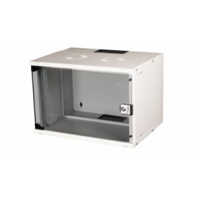 ARMARIO MURAL EQUIP ECO MOUNT 7U GRIS 540x400x330 PUERTA CRISTAL TEMPLADO