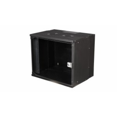 ARMARIO MURAL EQUIP ECO MOUNT 9U 540x400x463 NEGRO PUERTA CRISTAL TEMPLADO