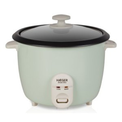ARROCERA ELECTRICA HAEGER DREAM RICE 1.8L 700W ANTIADHERENTE HORNEA Y CALIENTA