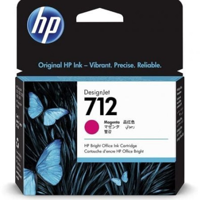 Cartucho de Tinta HP nº712 - Original y Confiabl - Magenta