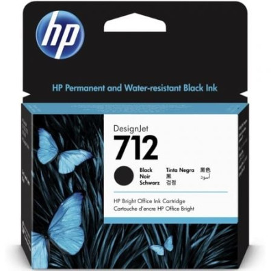 Cartucho de Tinta Original HP nº712 - Negro