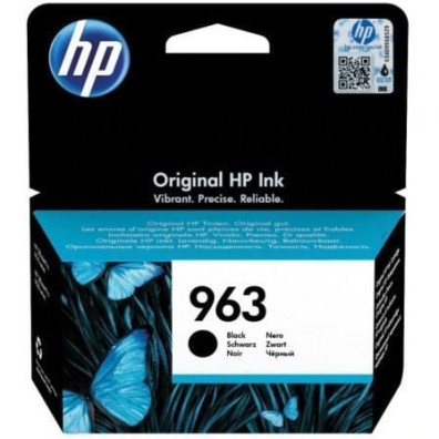 Cartucho de Tinta HP nº963 - Original y Fiable - Negro