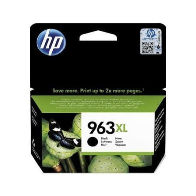 Cartucho de Tinta HP 963 XL Original - Capacidad Alta - Negro
