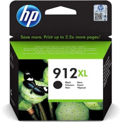 CARTUCHO TINTA NEGRO HP 912 XL (3YL84AE) - Negro