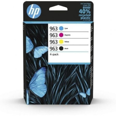 Cartucho Tinta HP Original nº963 Multipack Cian/Magenta/Amarillo