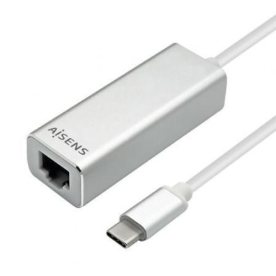 Adaptador USB Tipo-C a Ethernet - Aisens A109-0341