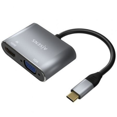 Conversor HDMI a VGA USB Tipo-C | Aisens A109-0627 | 15cm