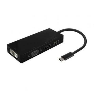 Conversor USB Tipo-C Aisens A109-0679 HDMI VGA DVI DisplayPort