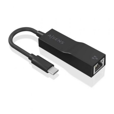Adaptador USB Tipo C con Conexión RJ45 - Aisens A109-0765