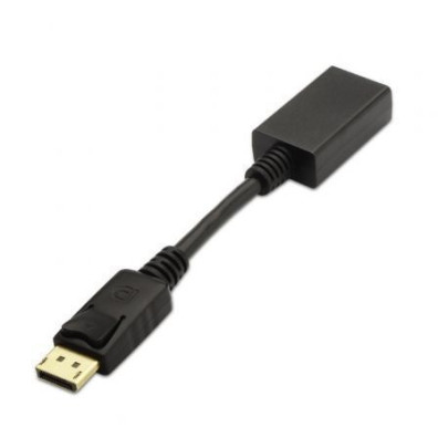 Conversor DisplayPort Macho a HDMI Hembra - Aisens A125-0134, 15cm