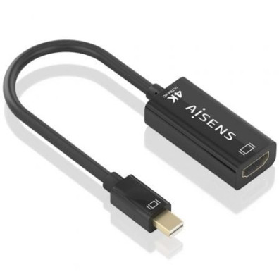 Conversor Aisens Mini DisplayPort Macho a HDMI Hembra