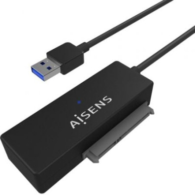 Adaptador Discos Duros 2.5"/3.5" Aisens ASE-35A01B USB 3.0 SATA