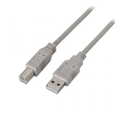 Cable USB 2.0 Aisens, Macho Tipo-B a Macho USB, 4.5m