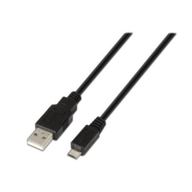 Cable USB 2.0 Aisens A101-0028 - Conector USB a MicroUSB, 1.8m
