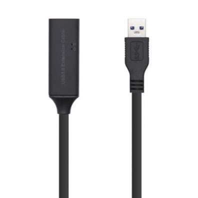 Cable Alargador USB 3.0 con Amplificador - USB Macho a Hembra