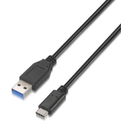 Cable USB 3.1 Tipo-C Aisens A107-0060 | USB 10Gbps 1m