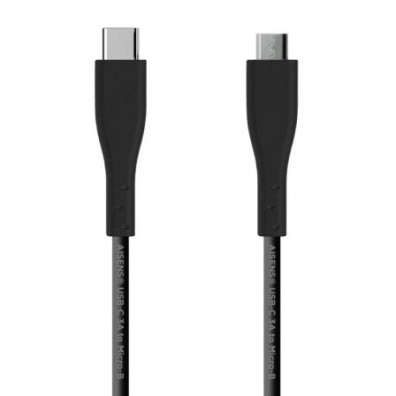 Cable USB 2.0 Tipo-C a MicroUSB Macho 1m - Alta Velocidad 480Mbps