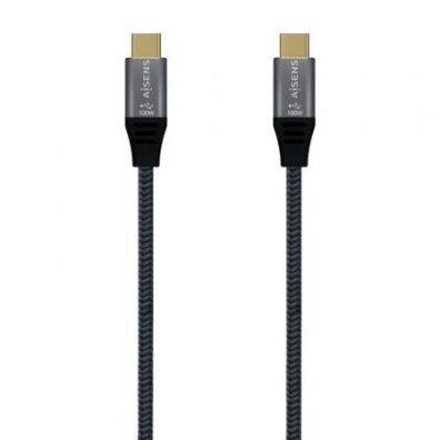Cable USB Tipo-C 3.2 Aisens 20GBPS 100W - 1.5m