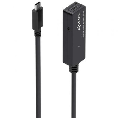Cable Alargador USB 3.2 con Amplificador, USB Tipo-C Macho a Hembra - 100W - 20Gbps