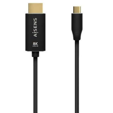 Cable Conversor USB Tipo C a HDMI 8K - 27W - 6000Mbps | Aisens 2m