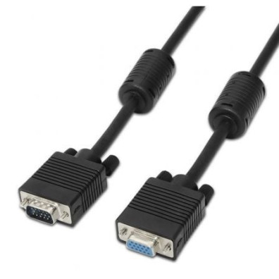 Cable Alargador VGA Macho a VGA Hembra 1.8m - Alta Velocidad 10Mbps