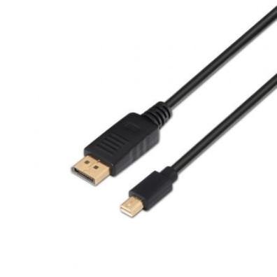 Tipo de cable: Conversor DisplayPort Macho a Mini DisplayPort Macho - Cable Aisens - 3m
