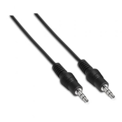 Cable Estéreo Aisens A128-0142 Jack 3.5 Macho - Jack 3.5 Macho/ Hasta 0.1W/ 1.5m