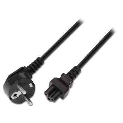 Cable de Alimentación Trébol Aisens A132-0172, CEE(7-7) Macho a C5 Hembra, 1500W