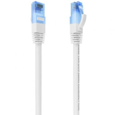 Cable de Red RJ45 AWG26 CCA UTP Aisens A135-0816 Cat.6/ 30cm - Blanco