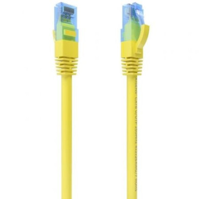 Cable de Red RJ45 AWG26 CCA UTP Aisens A135-0830 Cat.6/ 30cm - Amarillo