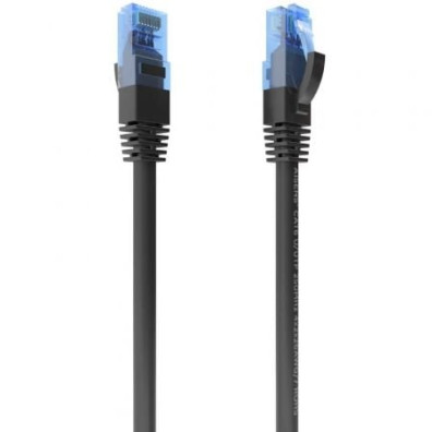 Cable de Red RJ45 AWG26 CCA UTP Aisens A135-0840 Cat.6/ 30cm - Negro