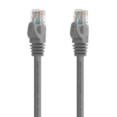 Cable de Red RJ45 UTP Aisens A145-0326 Cat.6A/ 1m - Gris
