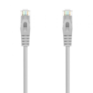 Cable de Red RJ45 AWG24 UTP Aisens A145-0555 Cat.6A/ LSZH/ 20m - Gris