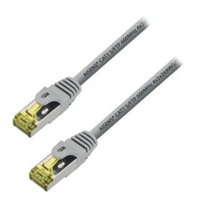 Cable de Red RJ45 S/FTP Aisens A146-0333 Cat.7/ 50cm - Gris