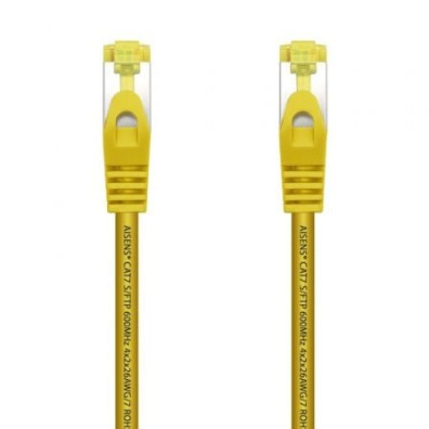 Cable de Red RJ45 SFTP Aisens A146-0472 Cat.7/ 25cm - Amarillo