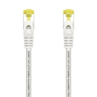 Cable de Red RJ45 SFTP Aisens A146-0491 Cat.7/ 2m - Blanco