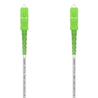 Cable de Fibra Óptica G657A2 3.0 Aisens A152-0494/ LSZH/ 2m - Blanco