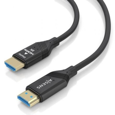 Cable HDMI 2.1 AOC 8K Aisens A153-0936/ HDMI Macho - HDMI Macho/ 25m - Negro