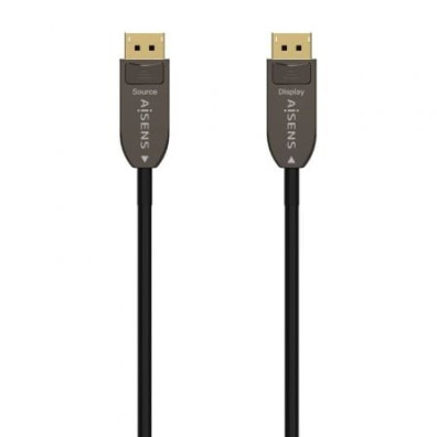 Cable DisplayPort 1.4 AOC 8K Aisens A155-0606/ DisplayPort Macho - DisplayPort Macho/ 10m - Negro