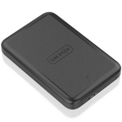 Caja Externa para Disco Duro de 2.5" Aisens ASE-2519B/ USB 3.1 - Sin Tornillos
