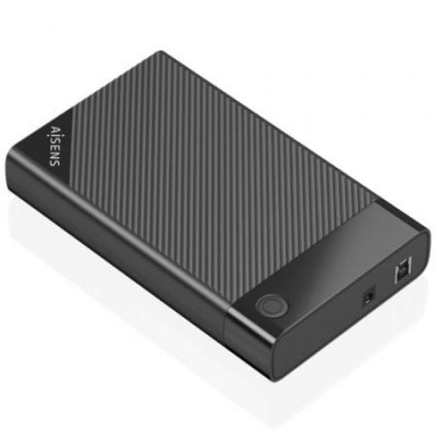 Caja Externa para Disco Duro de 3.5" Aisens ASE-3529B/ USB 3.1 - Sin tornillos