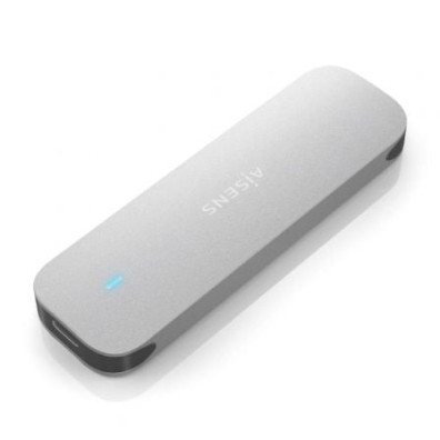 Caja Externa para Disco SSD M.2 NVMe Aisens ASM2-025SL/ USB 3.2 - Sin tornillos