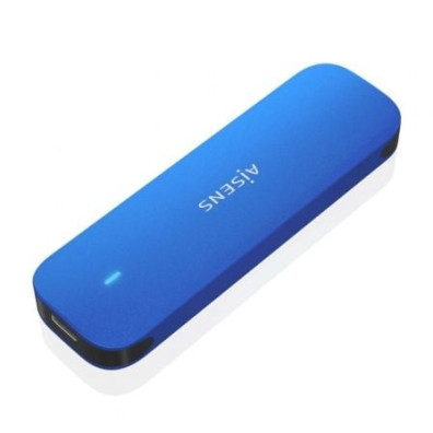 Caja Externa para Disco SSD M.2 NVMe Aisens ASM2-026BLU/ USB 3.2 - Sin tornillos