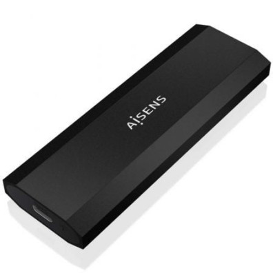 Caja Externa para Disco SSD M.2 NVMe Aisens ASM2-028B/ USB 3.2 - Sin tornillos
