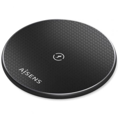 Aisens ASCH-15W1WC058-BK 15W/ Negro - Base de carga Inalámbrica - Negro